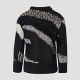 Multi-textured Knitted Sweater -SK3HL0010