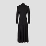 Long Sleeves Slit Dress-SK3DG0008