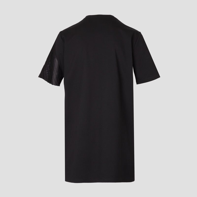 Pleated T-Shirt Dress-SK3DD0003