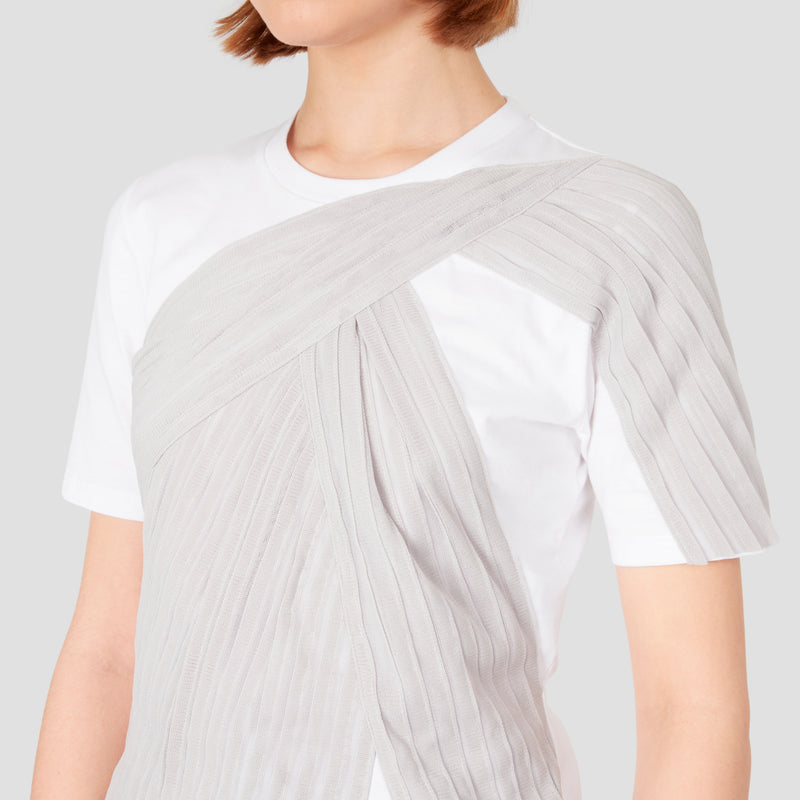 Pleated T-shirt-SK3GC0026