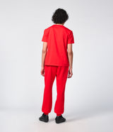 JERSEY TRACK RED PANTS