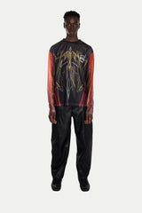 KOCHÉ X VON DUTCH BLACK LONG SLEEVE T-SHIRT