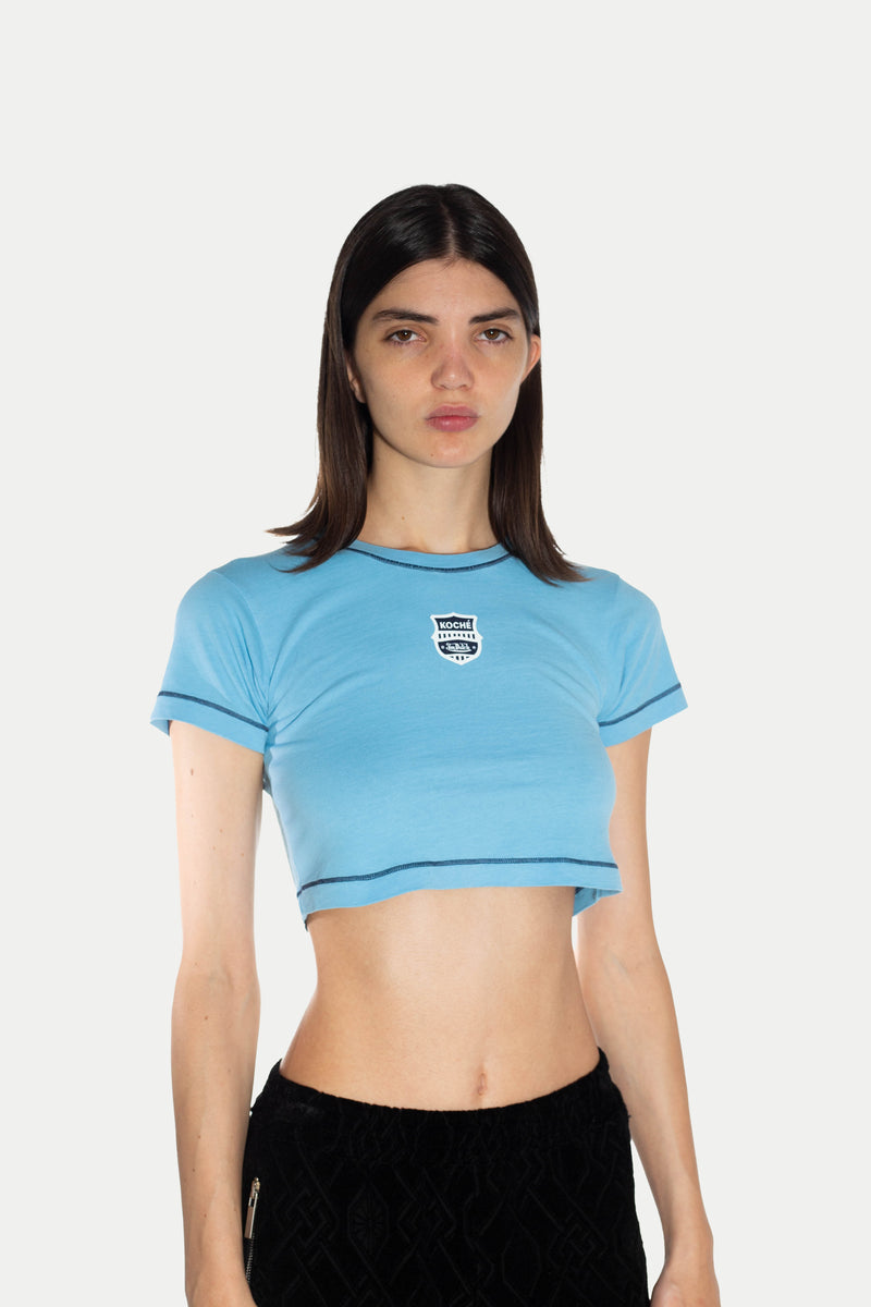 KOCHÉ X VON DUTCH SKY BLUE T-SHIRT