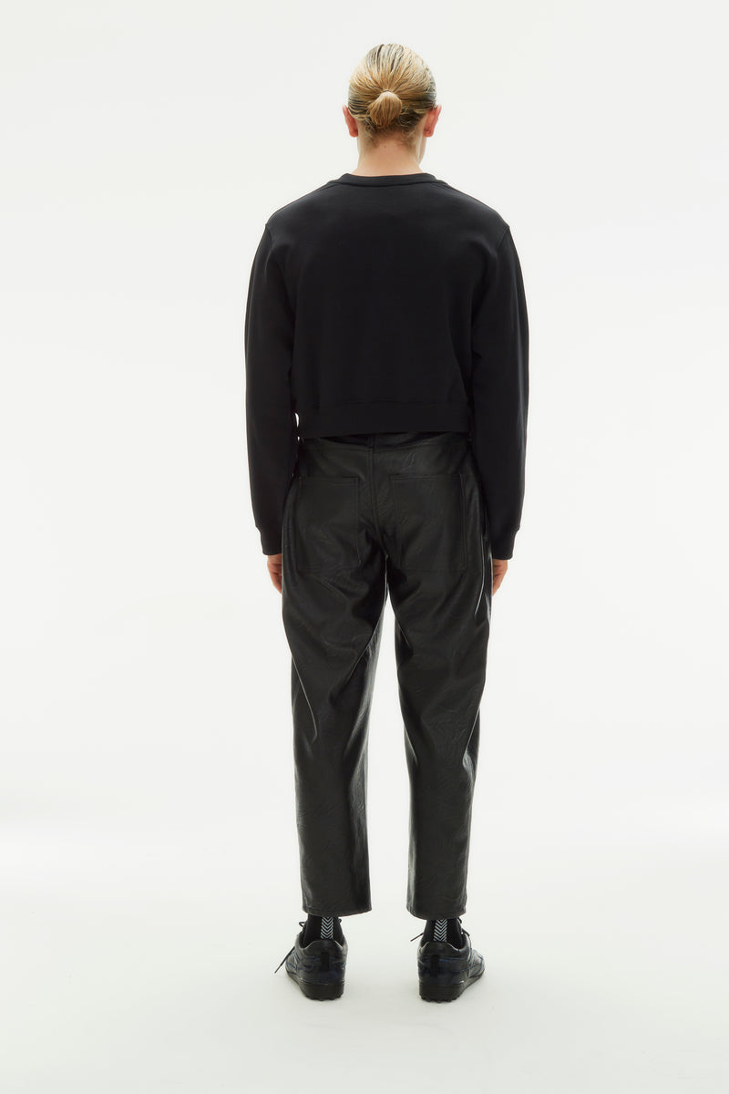 CROPPED LOGO SWEATSHIRT