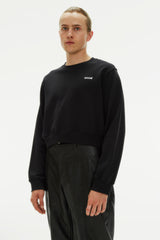 CROPPED LOGO SWEATSHIRT