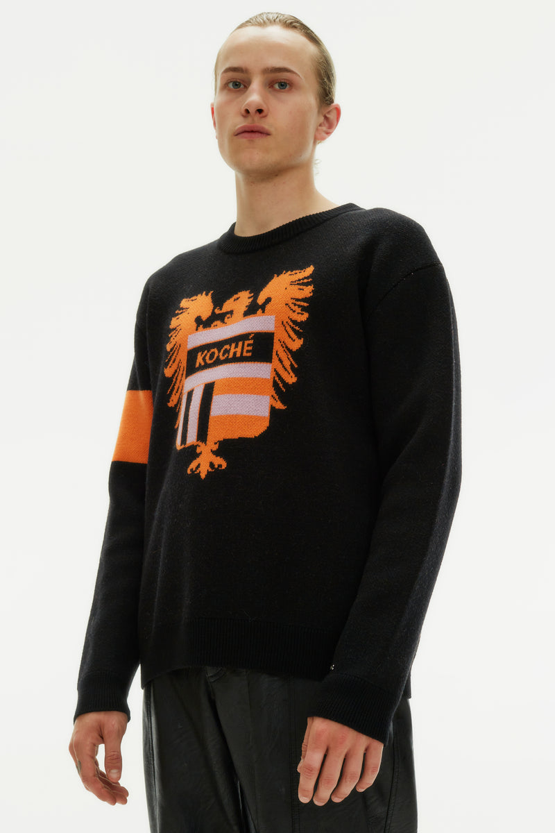 ESTUCHEON JACQUARD SWEATSHIRT