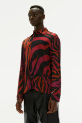TIGER PRINT SHIRT