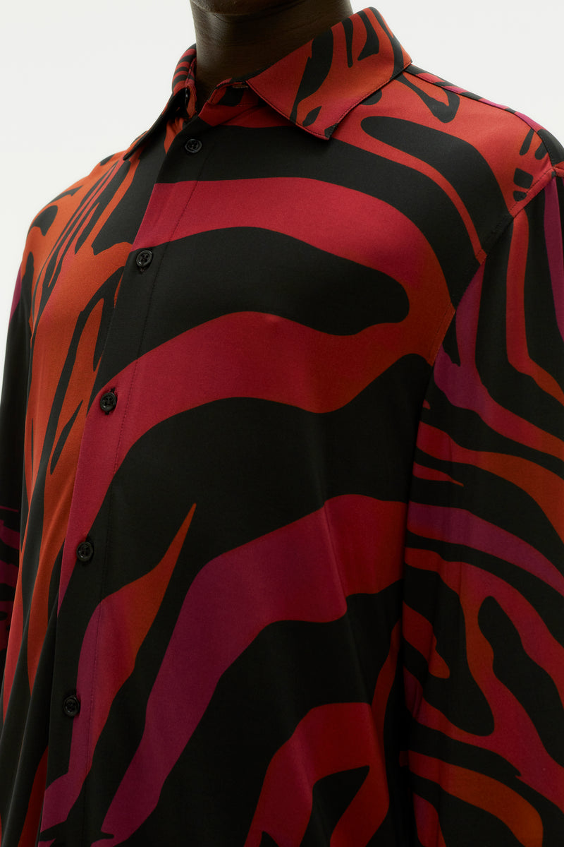 TIGER PRINT SHIRT
