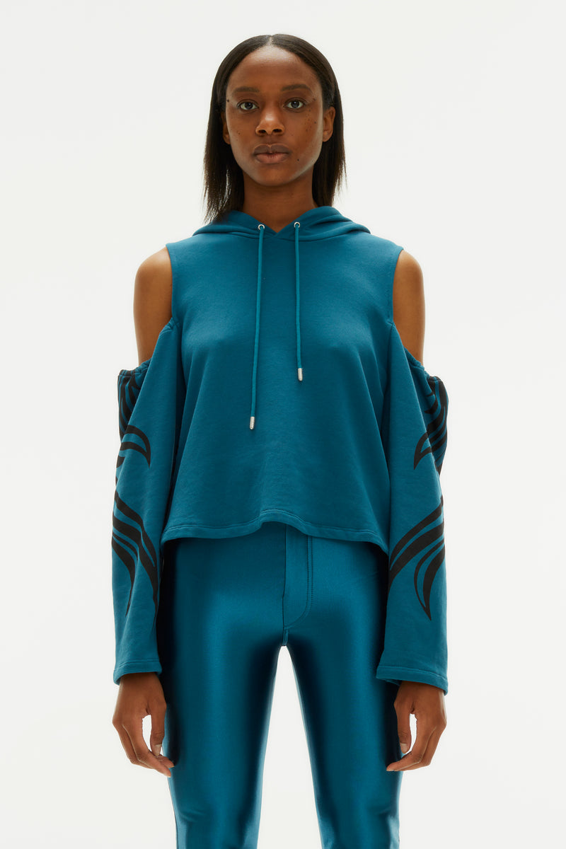 CUT OUT HOODIE