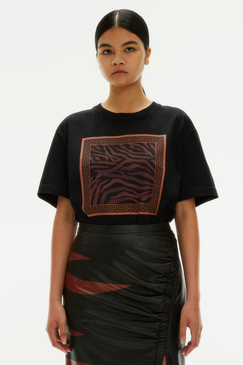 TIGER PRINT T-SHIRT
