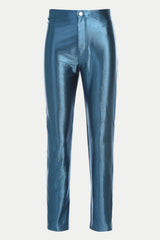 SATIN SKINNY TROUSERS