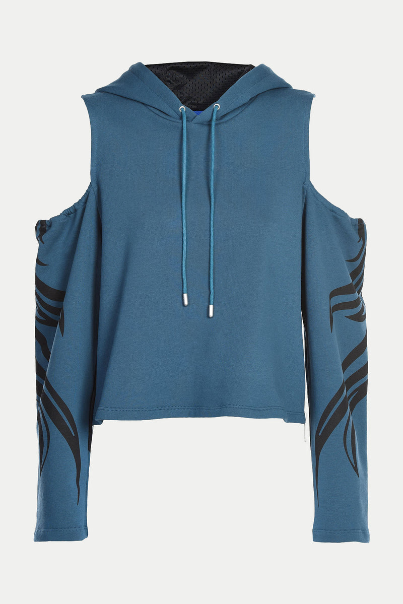 CUT OUT HOODIE