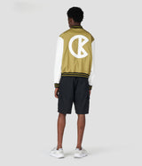 ZIPPED BOMBER JACKET