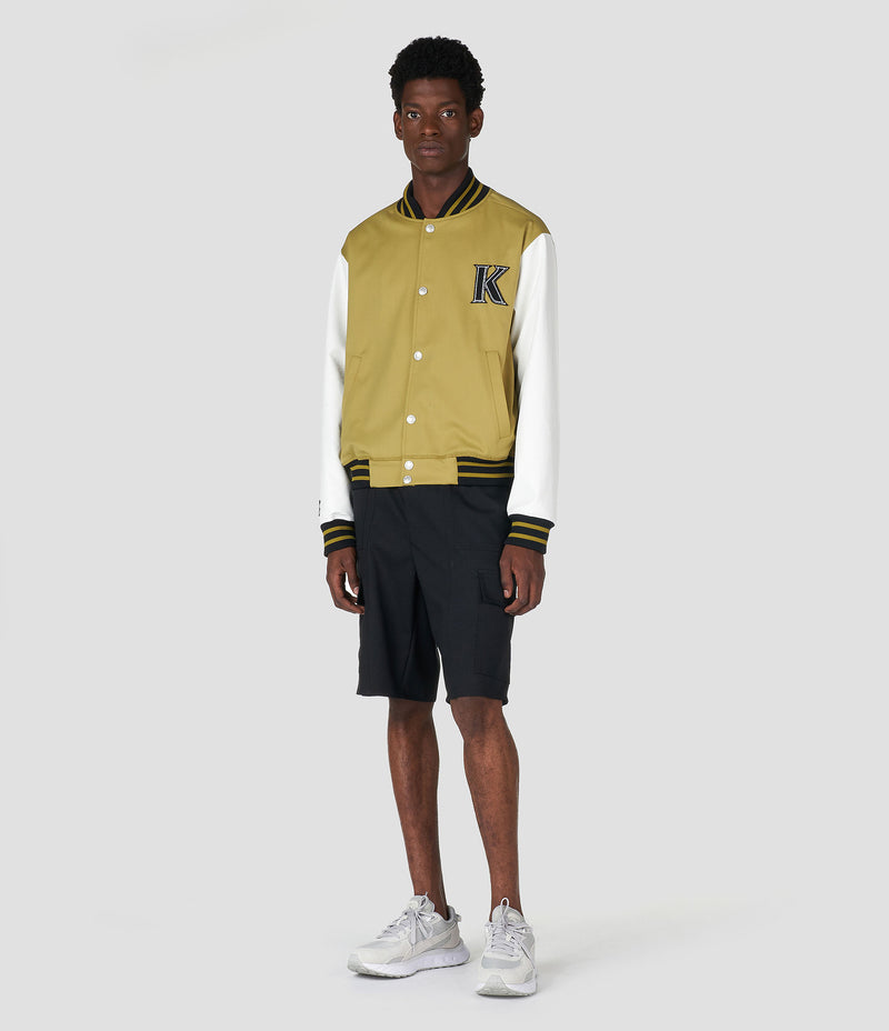 ZIPPED BOMBER JACKET