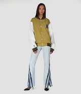 ZIPPED BOMBER JACKET
