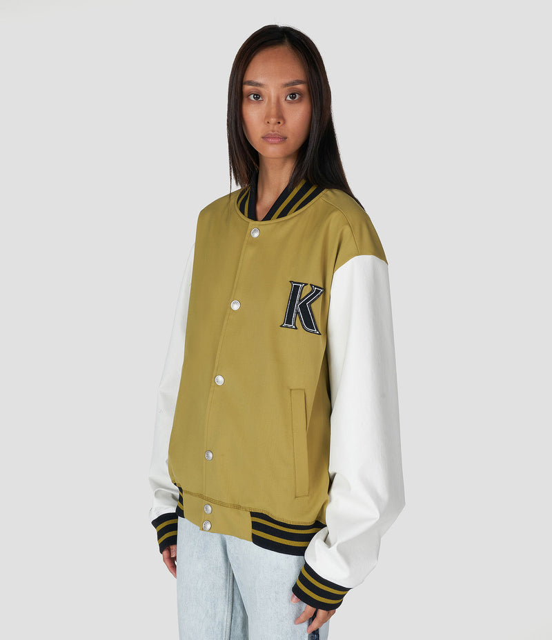 ZIPPED BOMBER JACKET