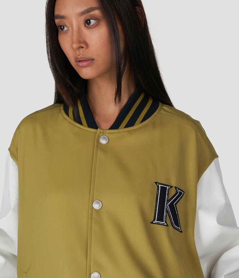 ZIPPED BOMBER JACKET