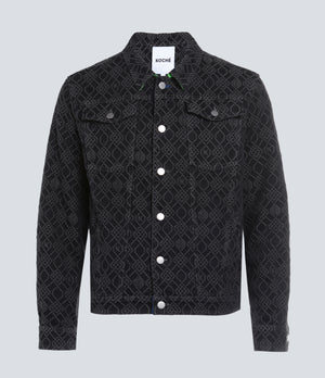 DENIM MONOGRAM JEAN JACKET