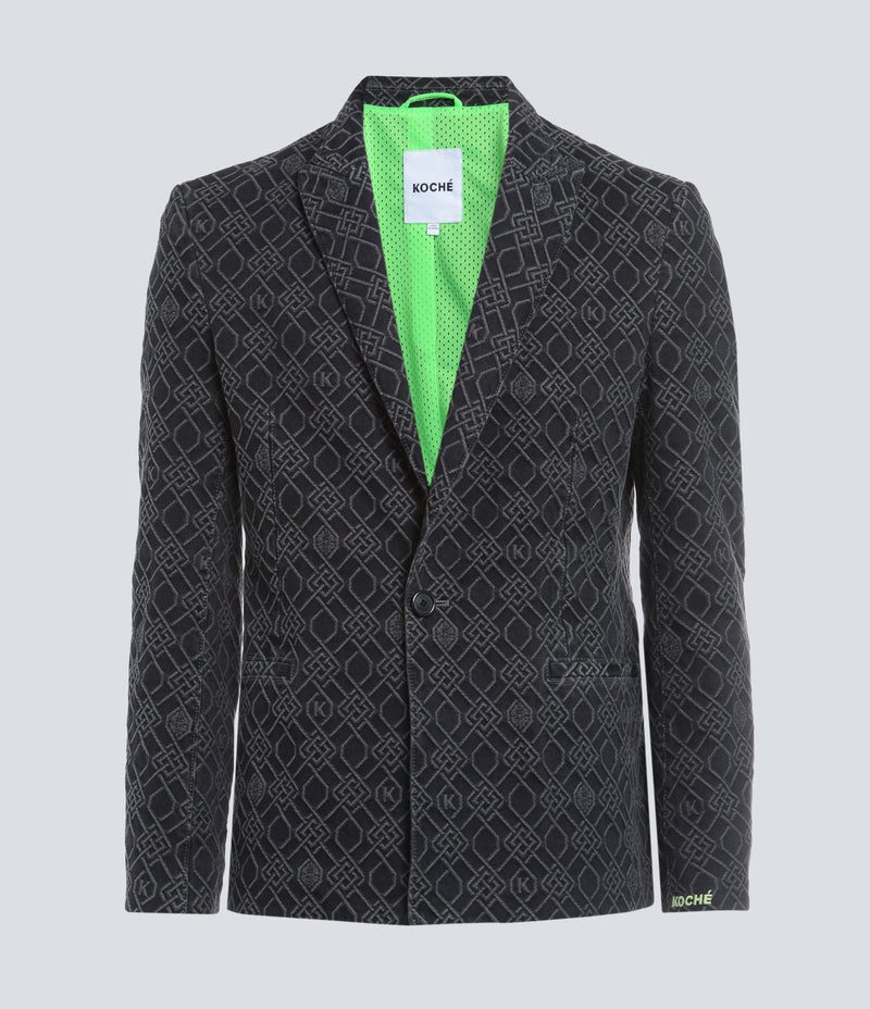 DENIM MONOGRAM TAILOR JACKET