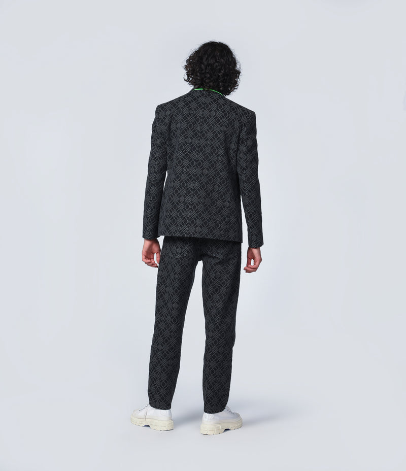 DENIM MONOGRAM TAILOR JACKET