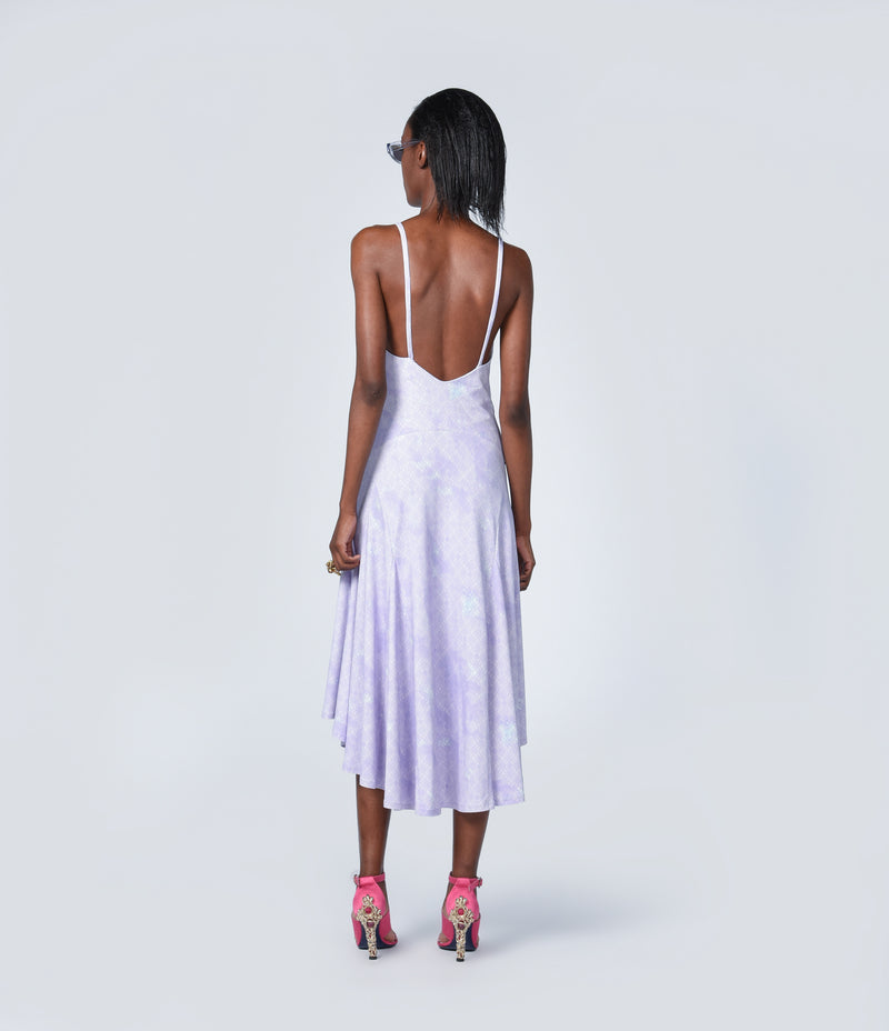LINGERIE MIDI DRESS