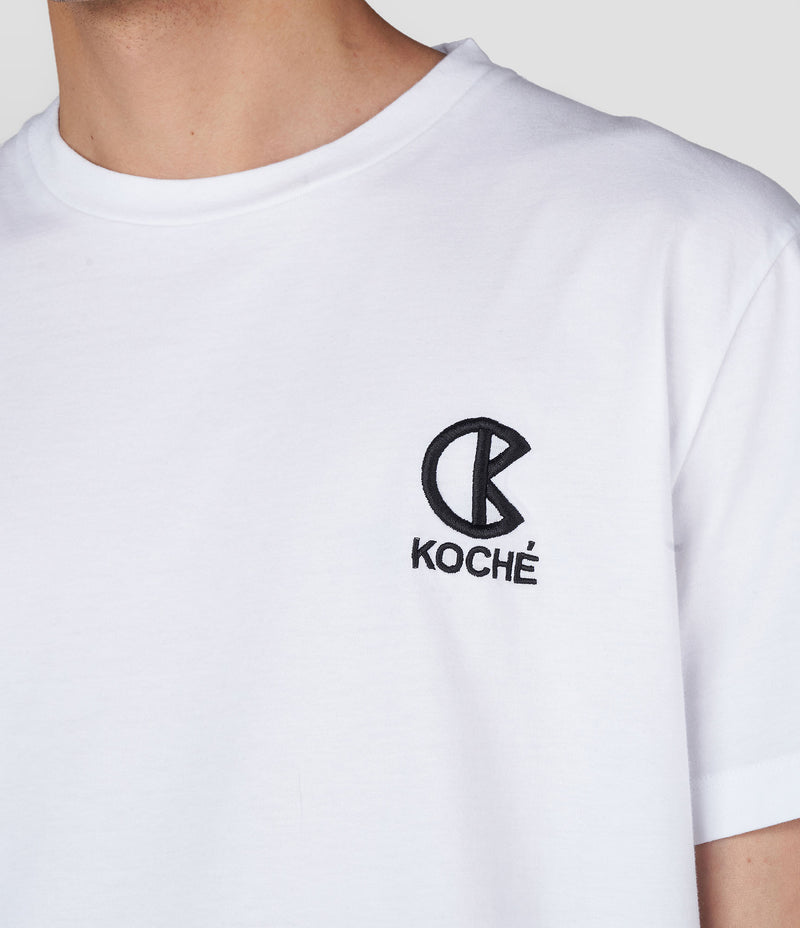 ORGANIC COTTON T-SHIRT WITH CHEST LOGO