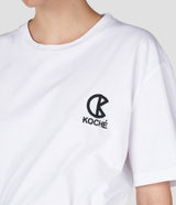 ORGANIC COTTON T-SHIRT WITH CHEST LOGO