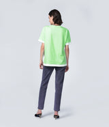 GREEN SPRAYED T-SHIRT