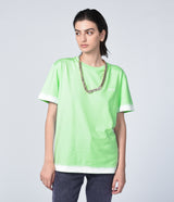 GREEN SPRAYED T-SHIRT