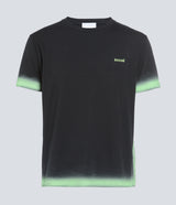 BLACK SPRAYED T-SHIRT
