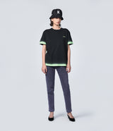 BLACK SPRAYED T-SHIRT