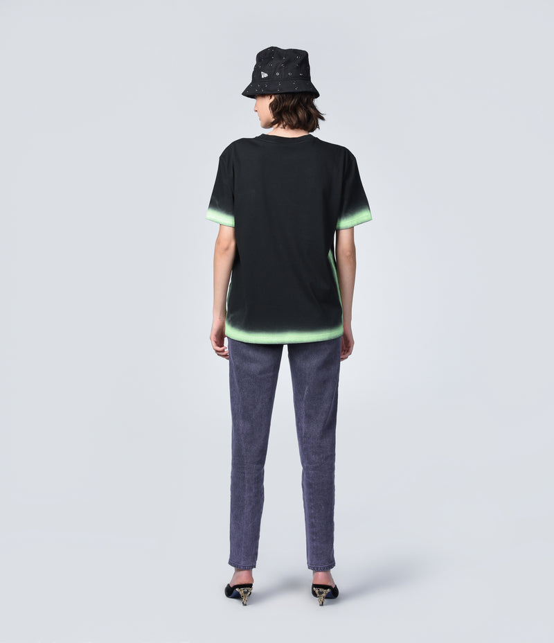 BLACK SPRAYED T-SHIRT