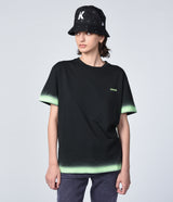 BLACK SPRAYED T-SHIRT