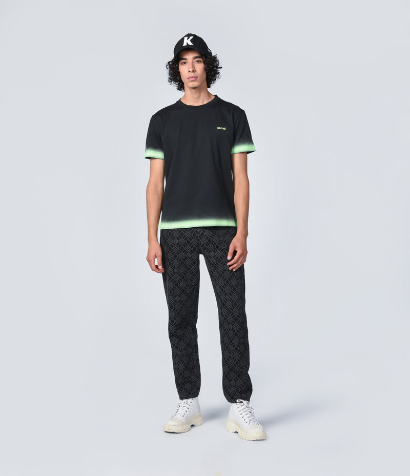 BLACK SPRAYED T-SHIRT