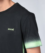 BLACK SPRAYED T-SHIRT