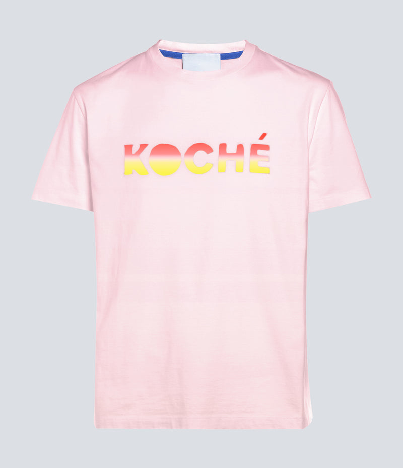 PINK LOGO T-SHIRT