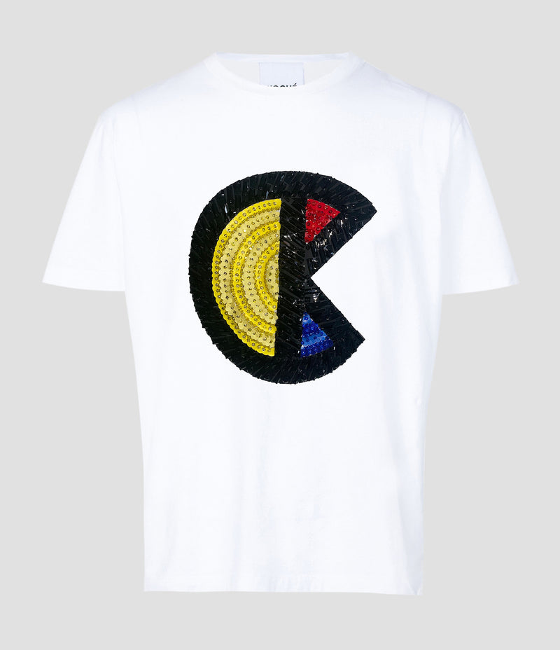 EMBOIDERED ORGANIC COTTON T-SHIRT