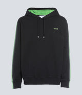 BLACK SPRAYED HOODIE