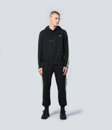 BLACK SPRAYED HOODIE