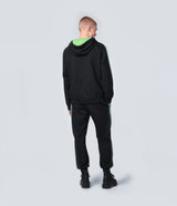BLACK SPRAYED HOODIE