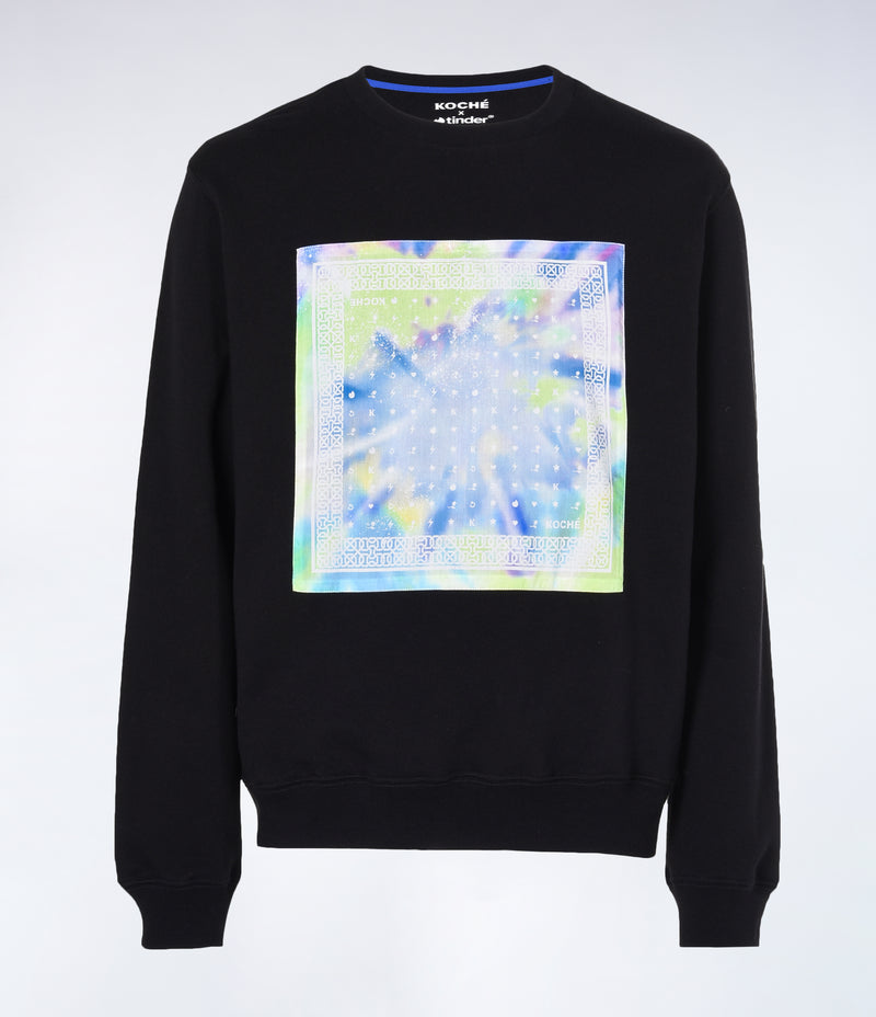 KOCHÉ x TINDER FOULARD SWEATSHIRT