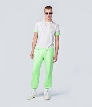 GREEN SPRAYED SWEATPANT