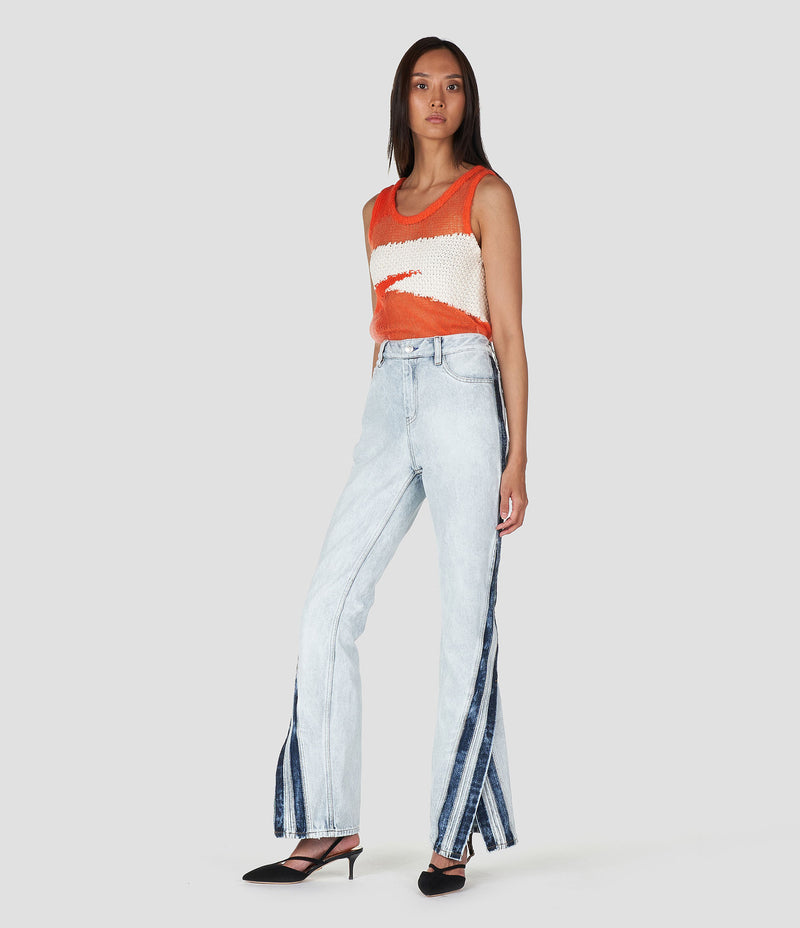 FLEARED 5 POCKET PANTS