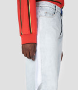 BLEACHED DESTROYED DENIM