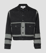 DENIM PATCHWORK JACKET