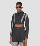 CROPPED BIKER JACKET