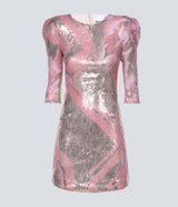 SEQUINS MINI DRESS