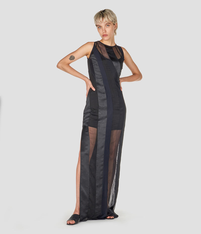 SLEEVELESS LONG DRESS