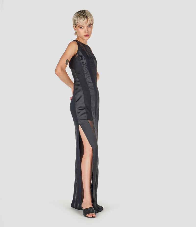 SLEEVELESS LONG DRESS