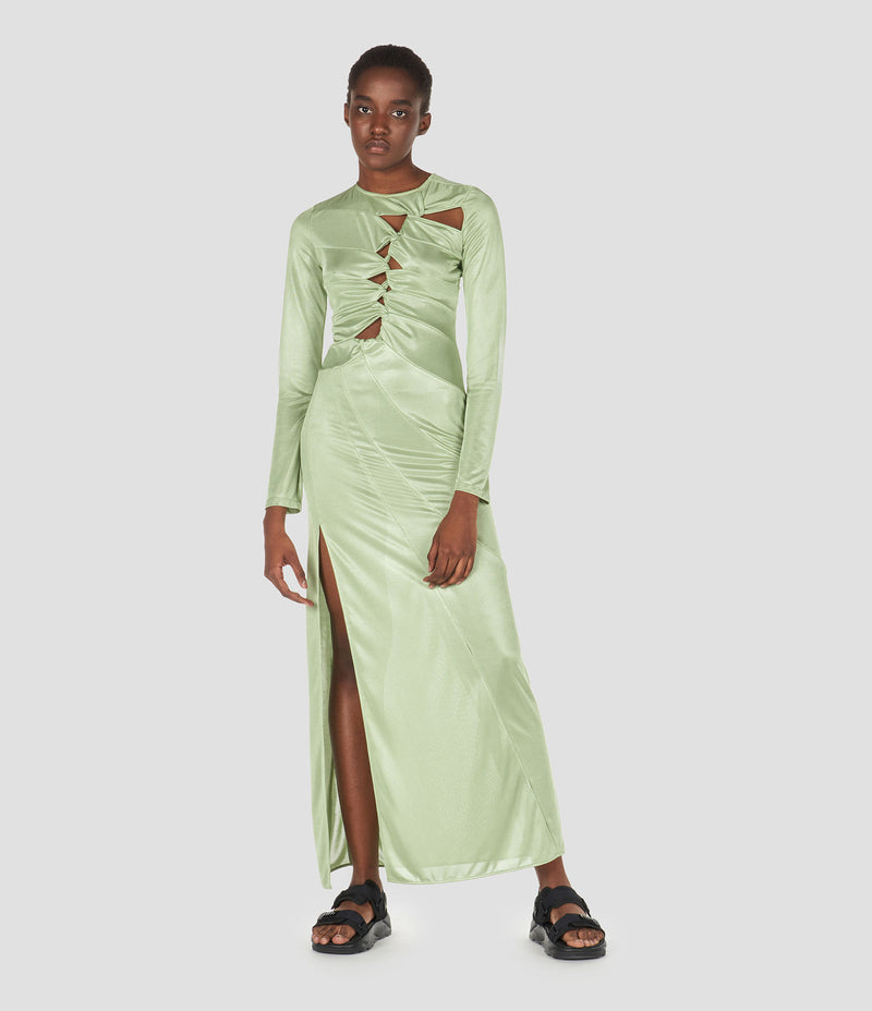 LONG SLEEVES LONG DRESS